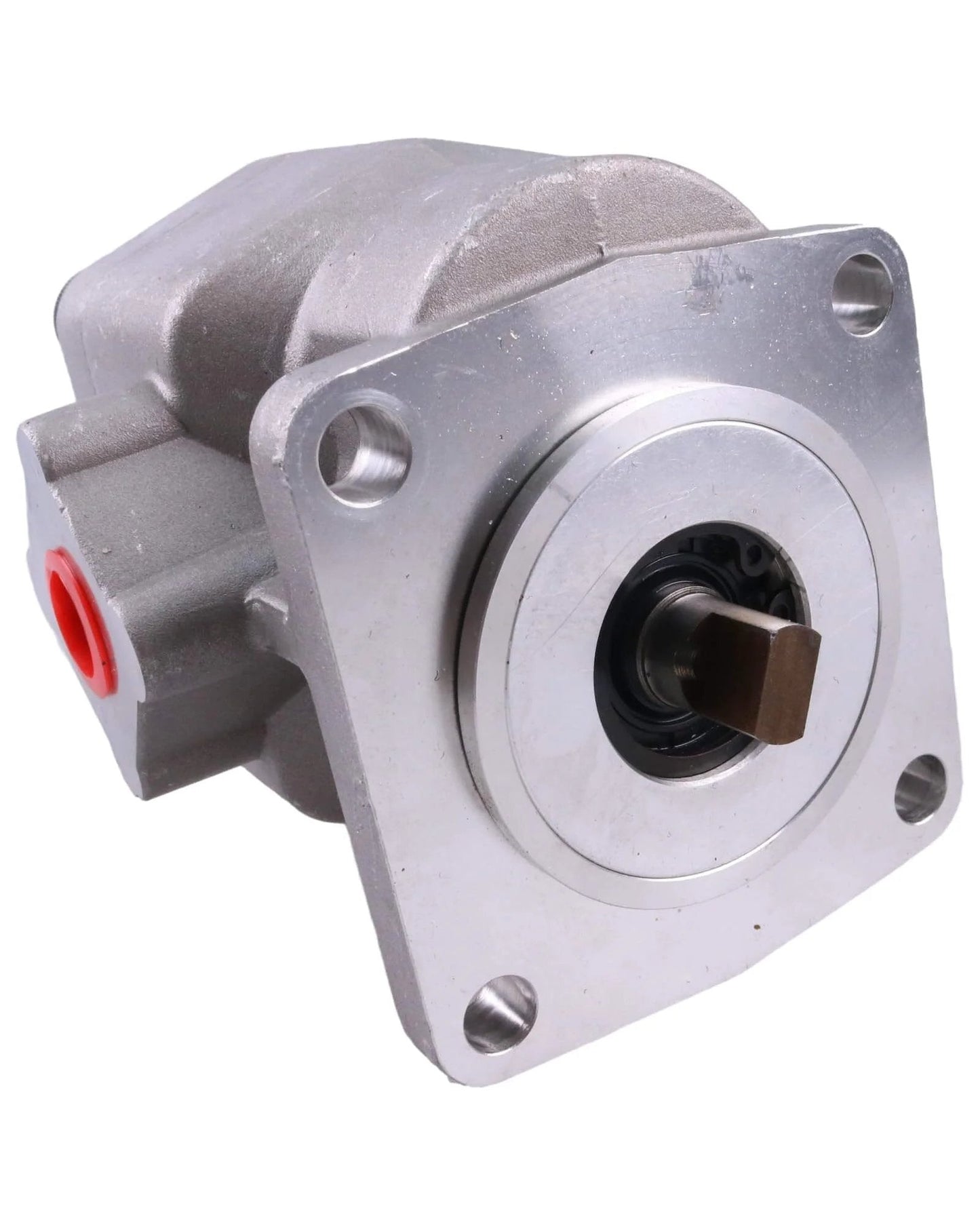 FridayParts Hydraulic Gear Pump 67810-76100 67810-76102 right-rotation replacement for Kubota tractors, side view