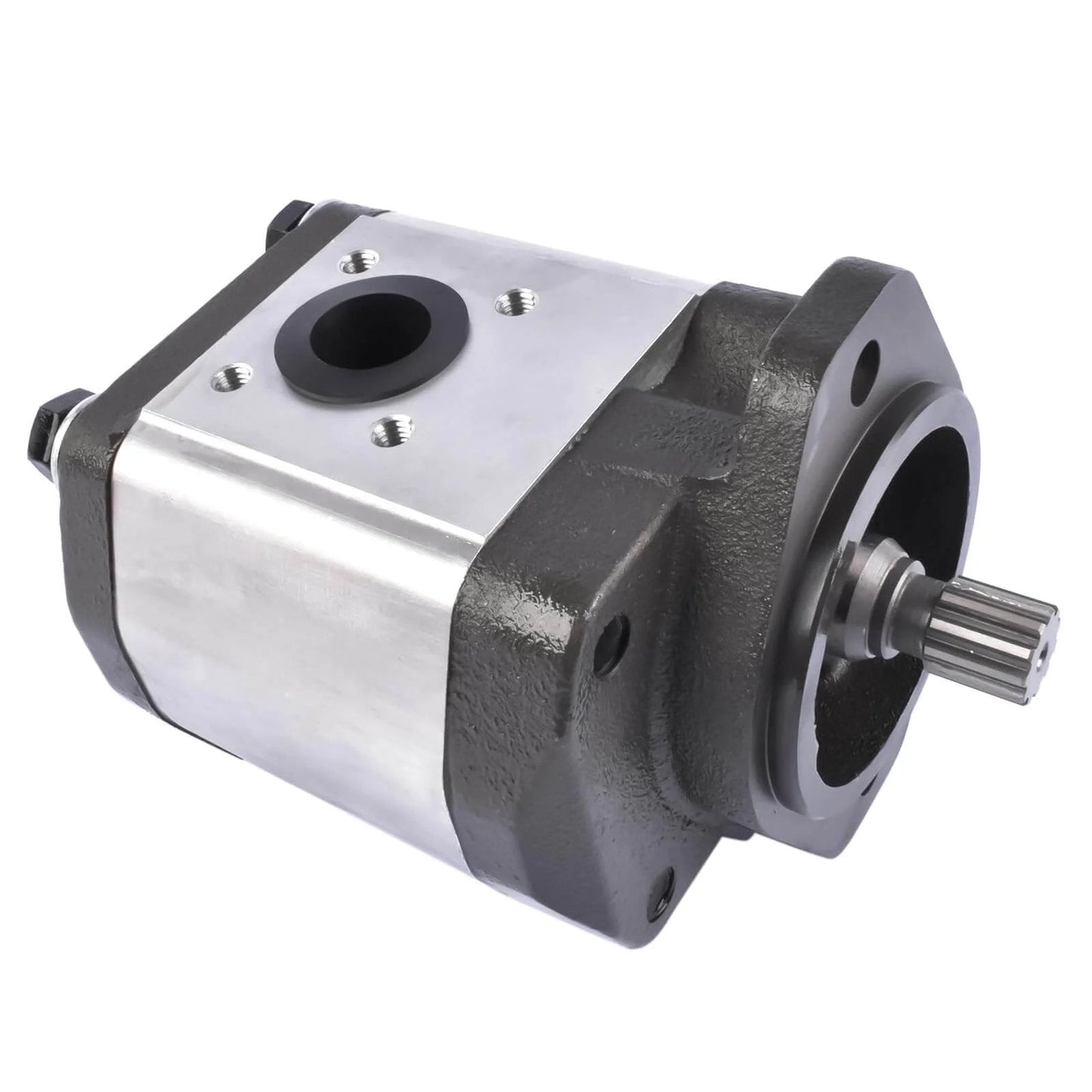 Flynsu Hydraulic Gear Pump Replacement for John Deere 6320 6330 6405 6410 6415 6420 6425 6430 Part# AL156335 displayed