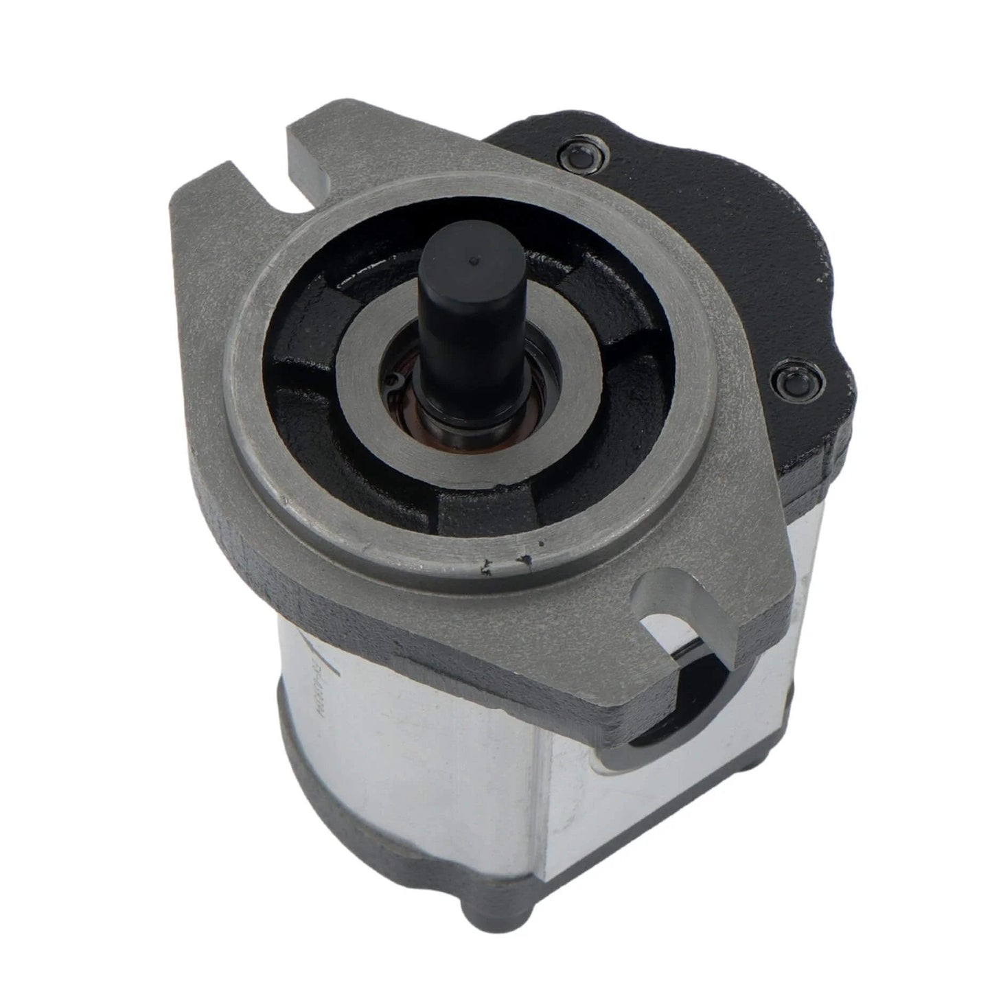 4-18GPM Hydraulic Gear Pump SAE A-2 Flange Cast Iron 9-Spline Shaft CW top view