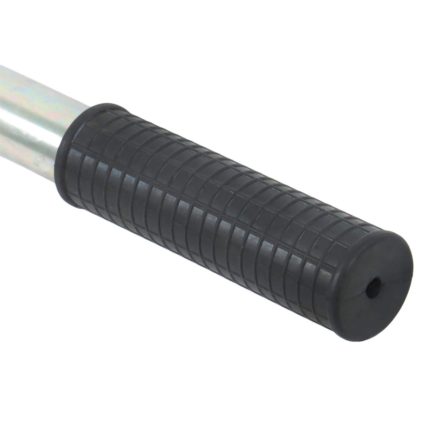 Close-up of handle on Hydraulic Piston Hand Pump 1.5 CID 3 Qts Manual Hydraulic Pump Single Acting with Release Knob.