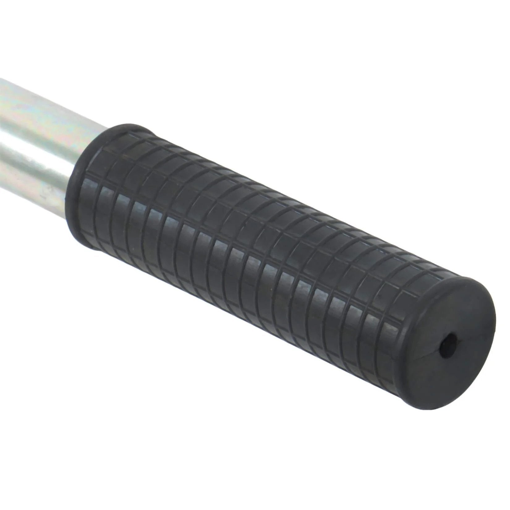 Close-up of handle on Hydraulic Piston Hand Pump 1.5 CID 3 Qts Manual Hydraulic Pump Single Acting with Release Knob.