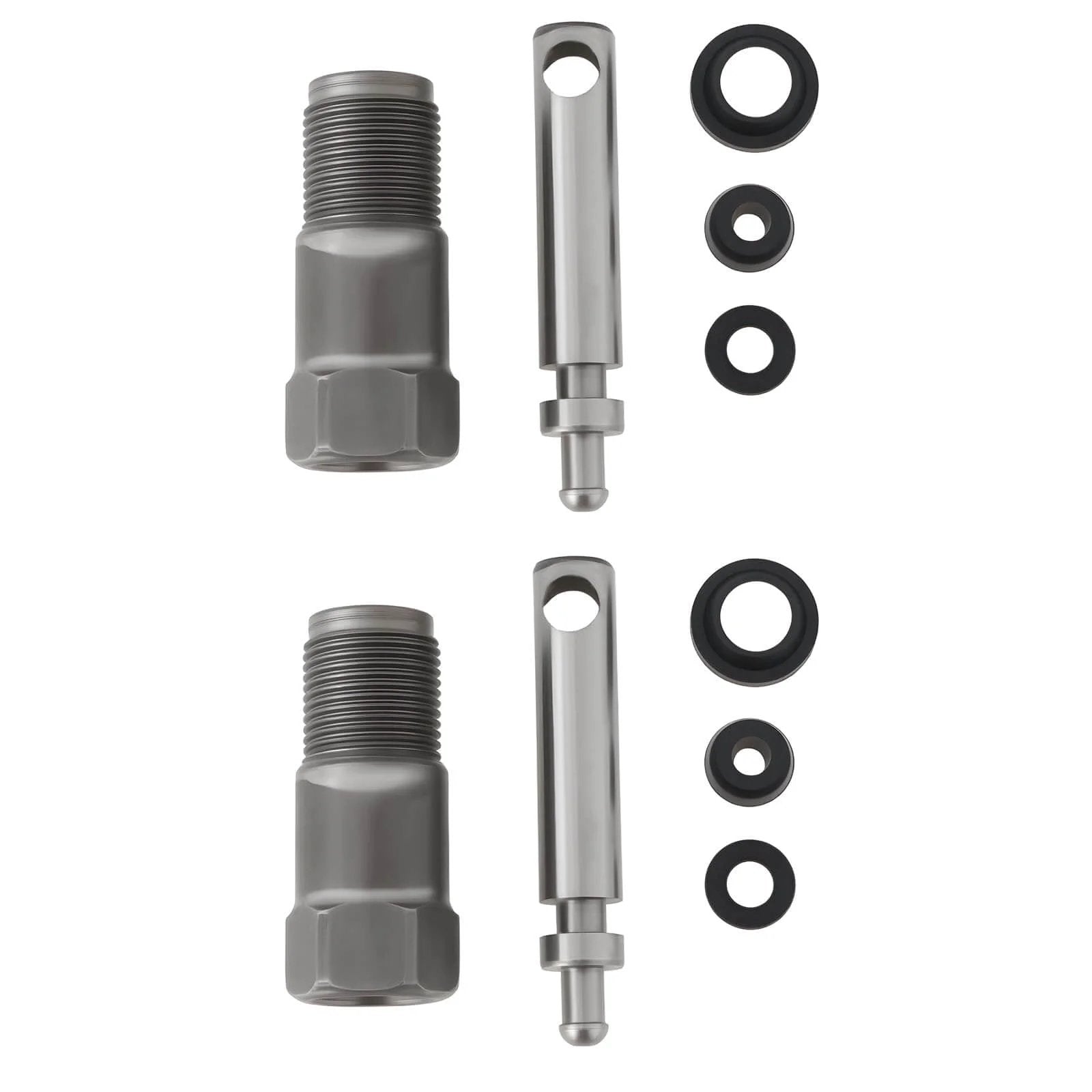 2 Sets of 2-20 Tons Hydraulic Jack Oil Pump Piston Set including pistons, seals, and plungers for repairs and upgrades