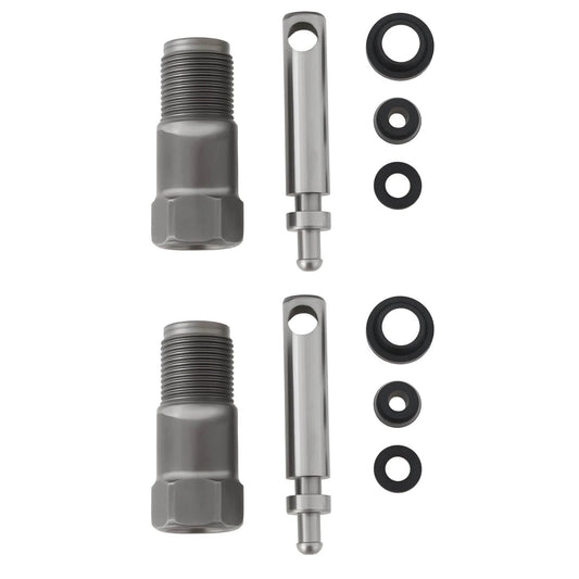 2 Sets of 2-20 Tons Hydraulic Jack Oil Pump Piston Set including pistons, seals, and plungers for repairs and upgrades