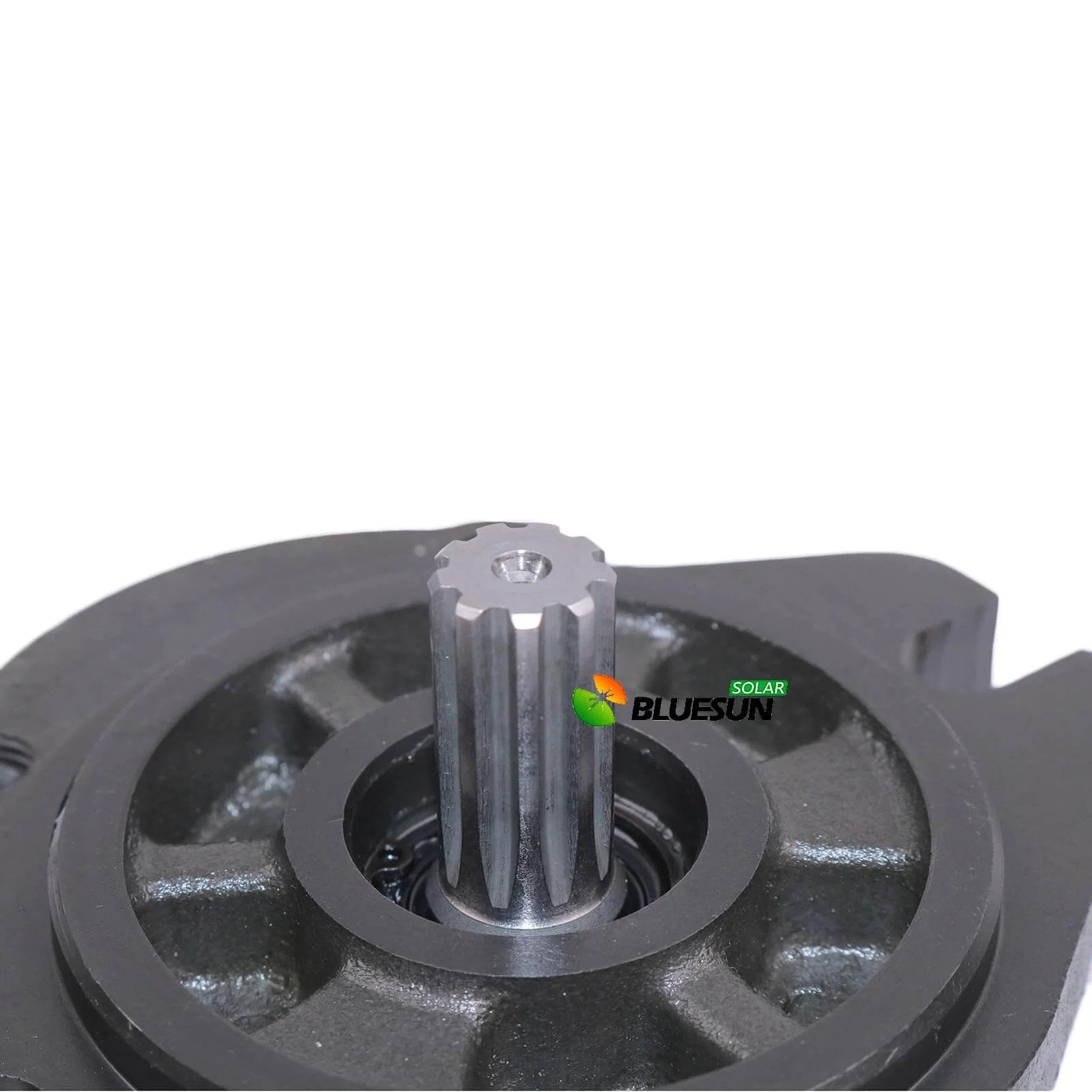 Close-up of ✝️ Hydraulic Lift Pump 77981 77981GT Replacement for Genie Boom Lift Z-30/20N Z-34/22 DC with metal gear detail