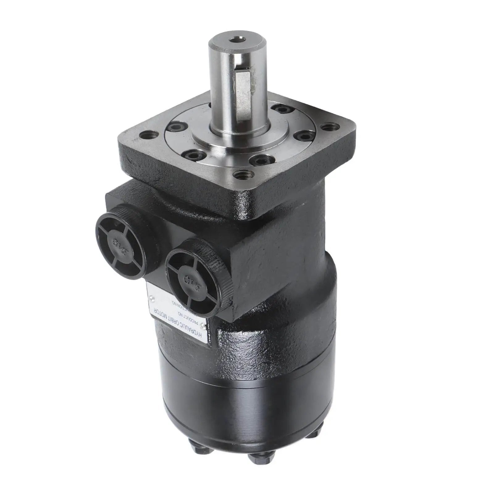 Drop In Replacement Hydraulic Motor For Eaton Char Lynn S Series 103 1005 012 With 1 Inch Shaft And Woodruff Key Spool Valve OEM Char Lynn Compatible Replaces Char Lynn 103 1005 Zachager front view