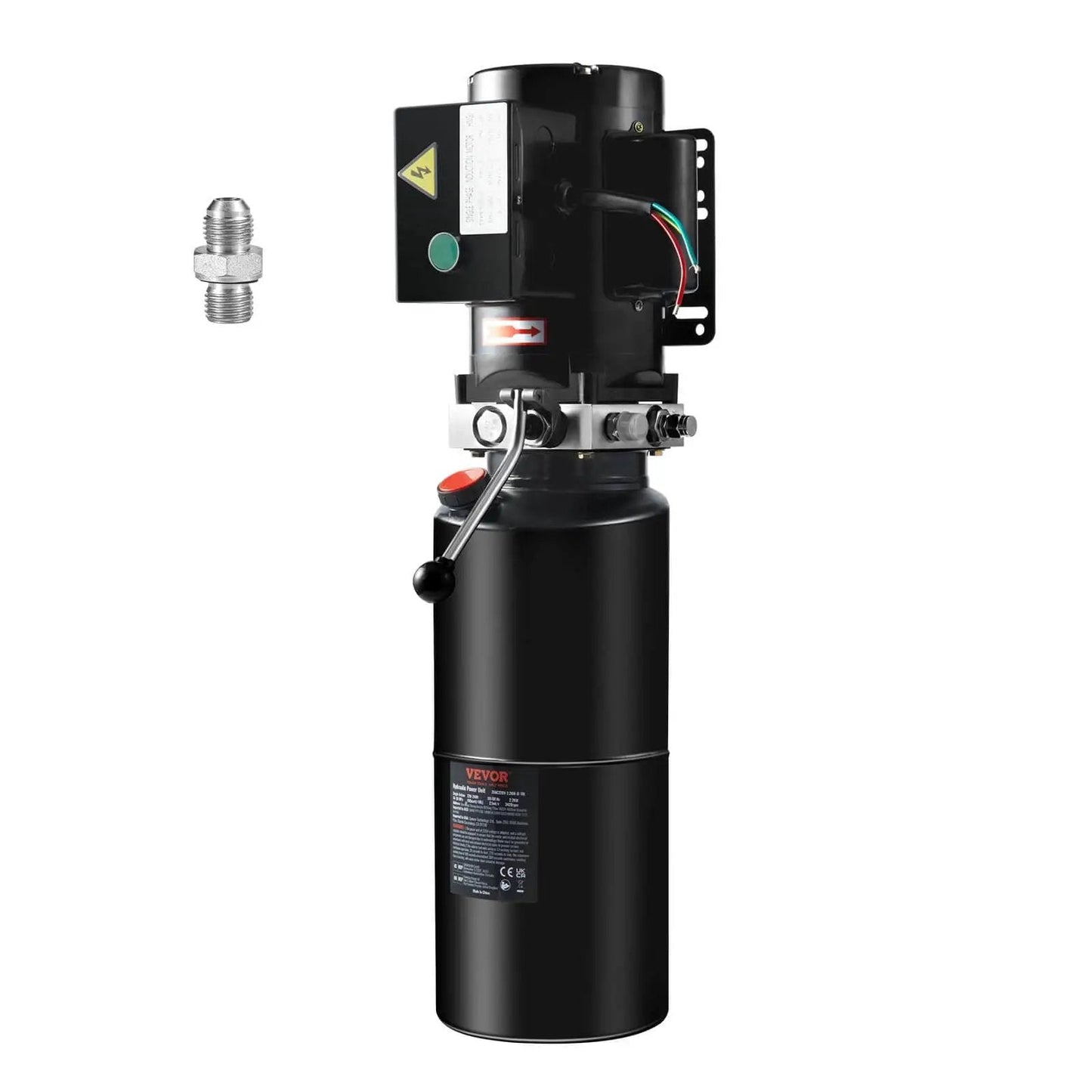 Heavy Duty 220V Hydraulic Power Unit With 10L Tank For Auto Repair And Car Lifts Single Phase 3HP Pump 2950 PSI Max Relief