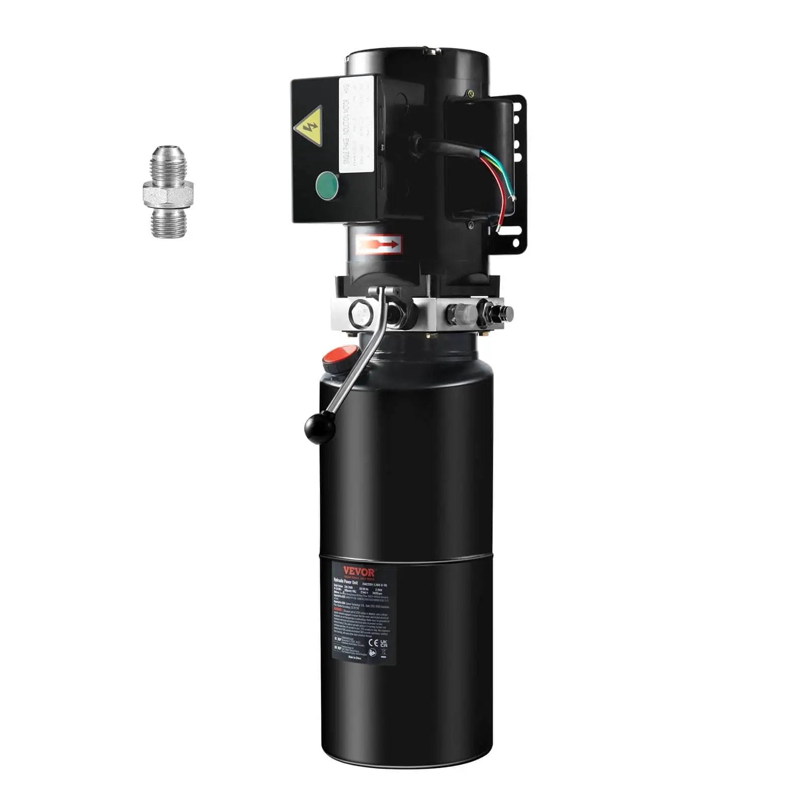 Heavy Duty 220V Hydraulic Power Unit With 10L Tank For Auto Repair And Car Lifts Single Phase 3HP Pump 2950 PSI Max Relief