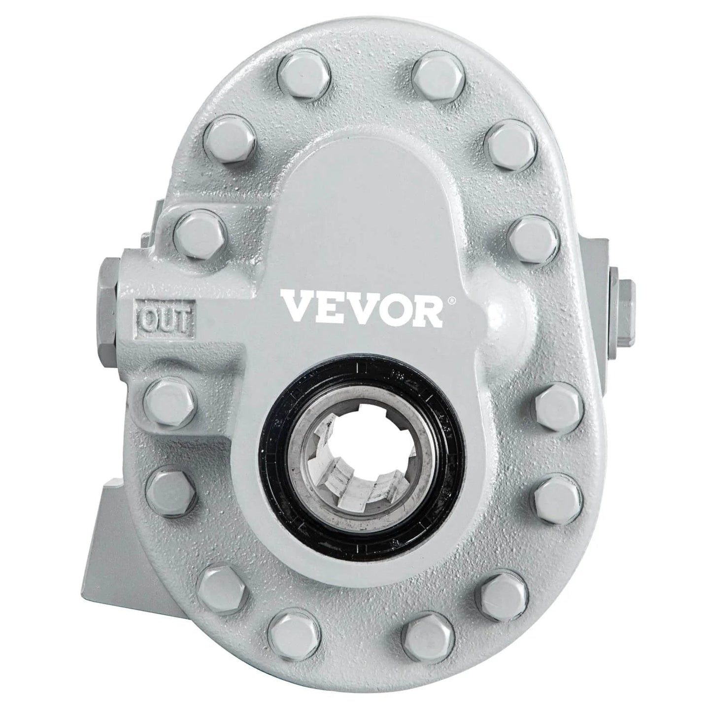 Hydraulic Pump 21.2GPM Hydraulic Motor 540RPM Log Splitter 2250PSI SAE 12 Outlet Port front view