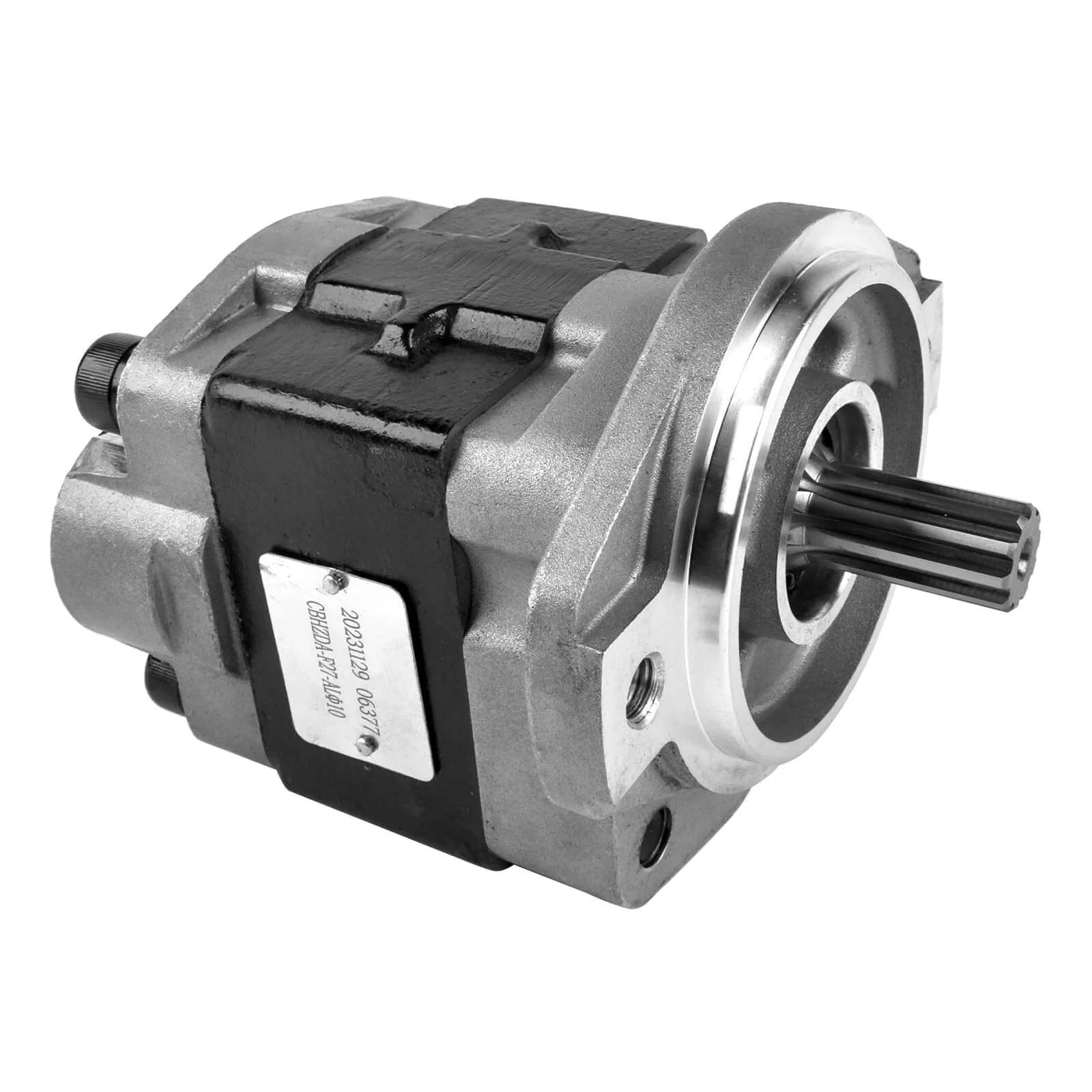 Hydraulic Pump 67120-U3500-71 Replacement for Toyota Forklift 8 Series 8FGCU15 8FGCU20 8FGCU25 showing metal finish and design