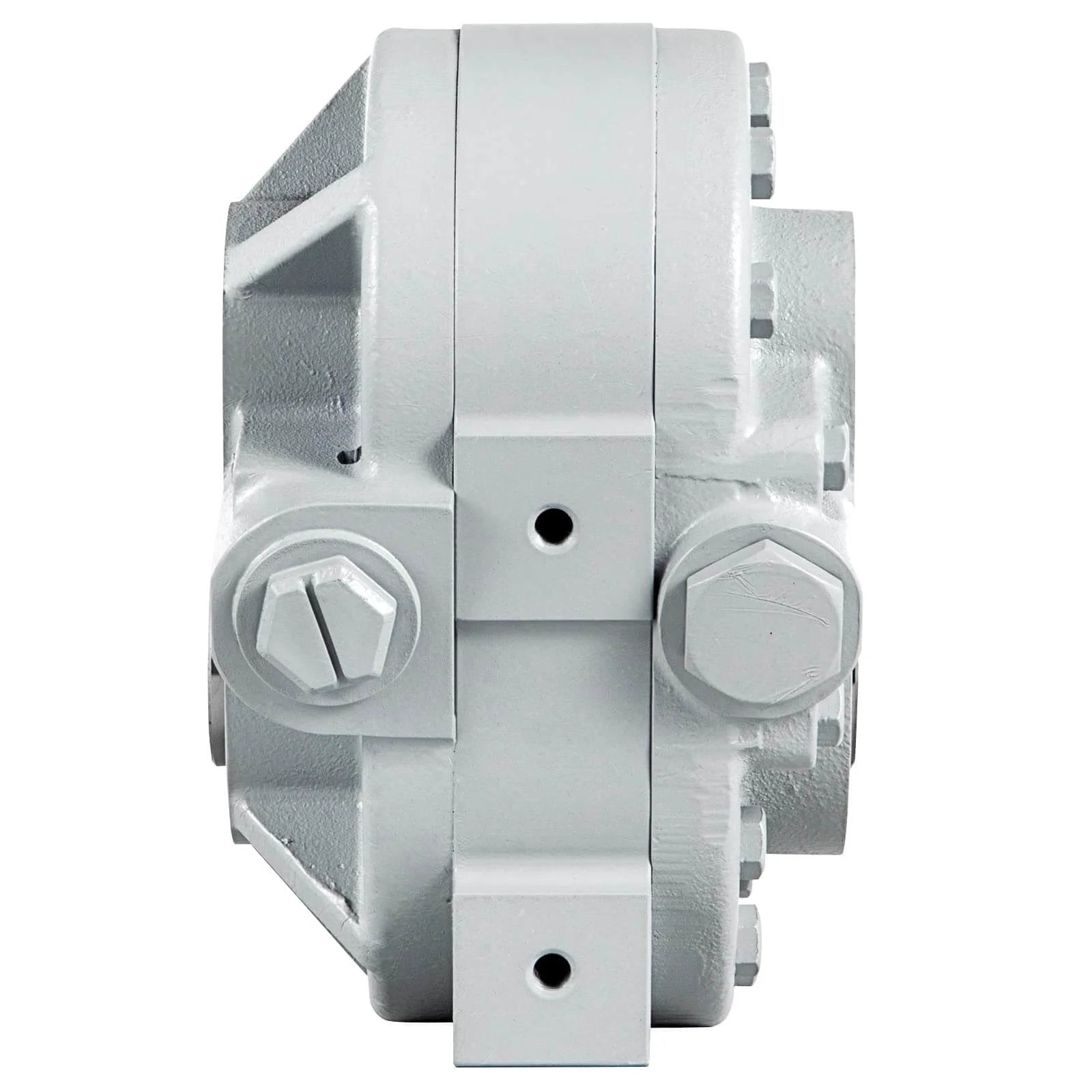 Side view of Bestauto Hydraulic Pump 21.2GPM Hydraulic Motor 540RPM Log Splitter 2500PSI Hydraulic Splitter SAE 12 Outlet Port