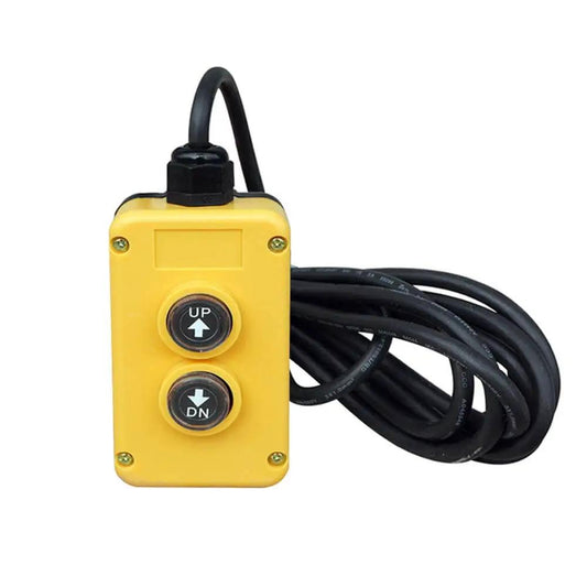 4 Wire Dump Trailer Remote Control Switch Replacement For 12V DC Double Acting Hydraulic Pumps Up Down Receiver front view