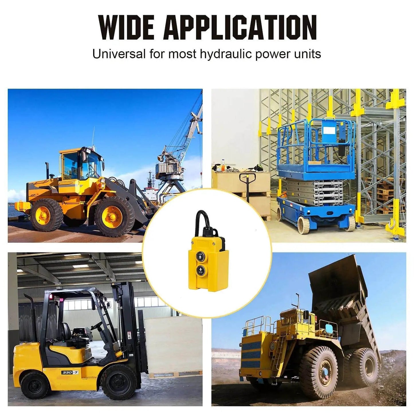 4 Wire Dump Trailer Remote Control Switch For 12V DC Hydraulic Pump Lift Winch And Dump Bed No Fuss Install Budget Friendly Reliable Remote System For Fast Lifts And Safe Dumps shown in various machinery applications