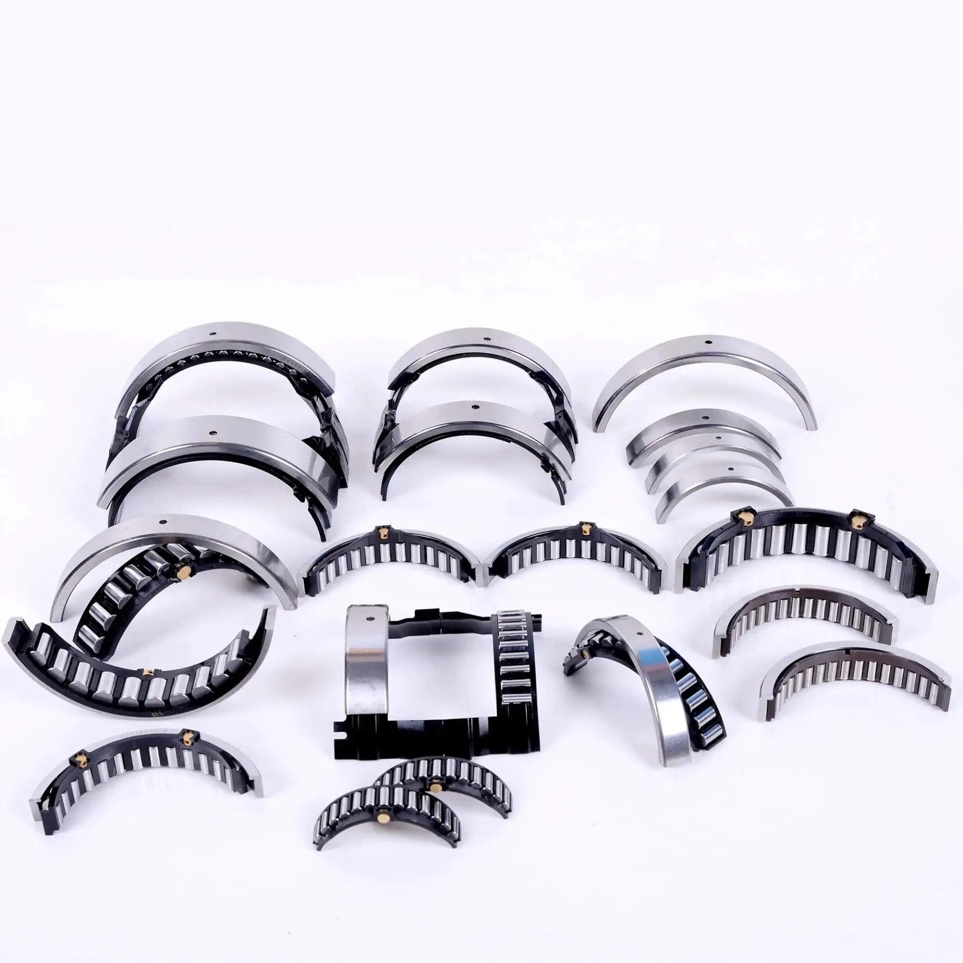 Hydraulic Pump Swing Bearing 1 Pc Compatible With 3586 3525 33206 NJ310E Drop In Fit For Excavator And Loader Hydraulic Systems