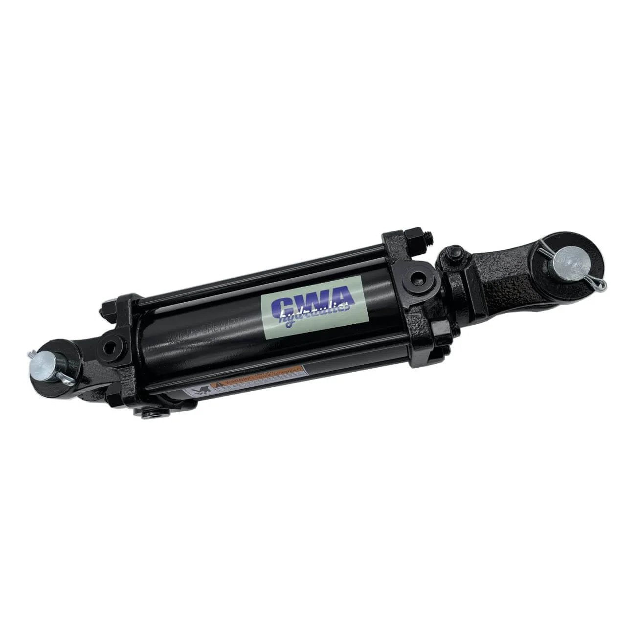 ✝️ Hydraulics TR Tie Rod Cylinder 3" Bore x 8" Stroke x 1 1/4" Rod x 2500 PSI - Port: SAE 8 and 1/2 NPT, replacement-ready cylinder
