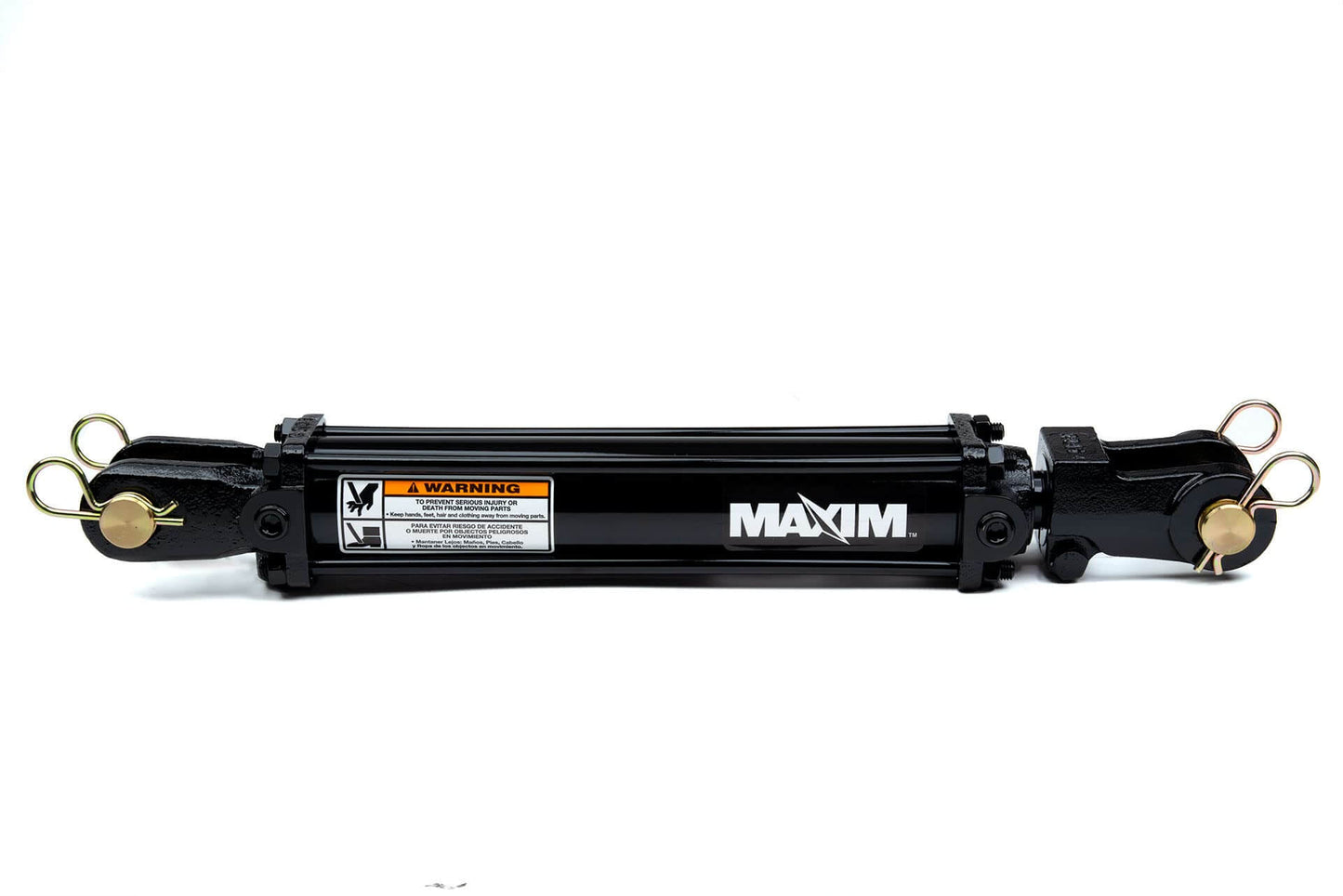 Hydraulic Tie-Rod Cylinder – Double-Acting – 2 Bore x 8 Stroke – 2500 PSI – 7850 lb Column Load – 18.25" Retracted – 1.125" Rod