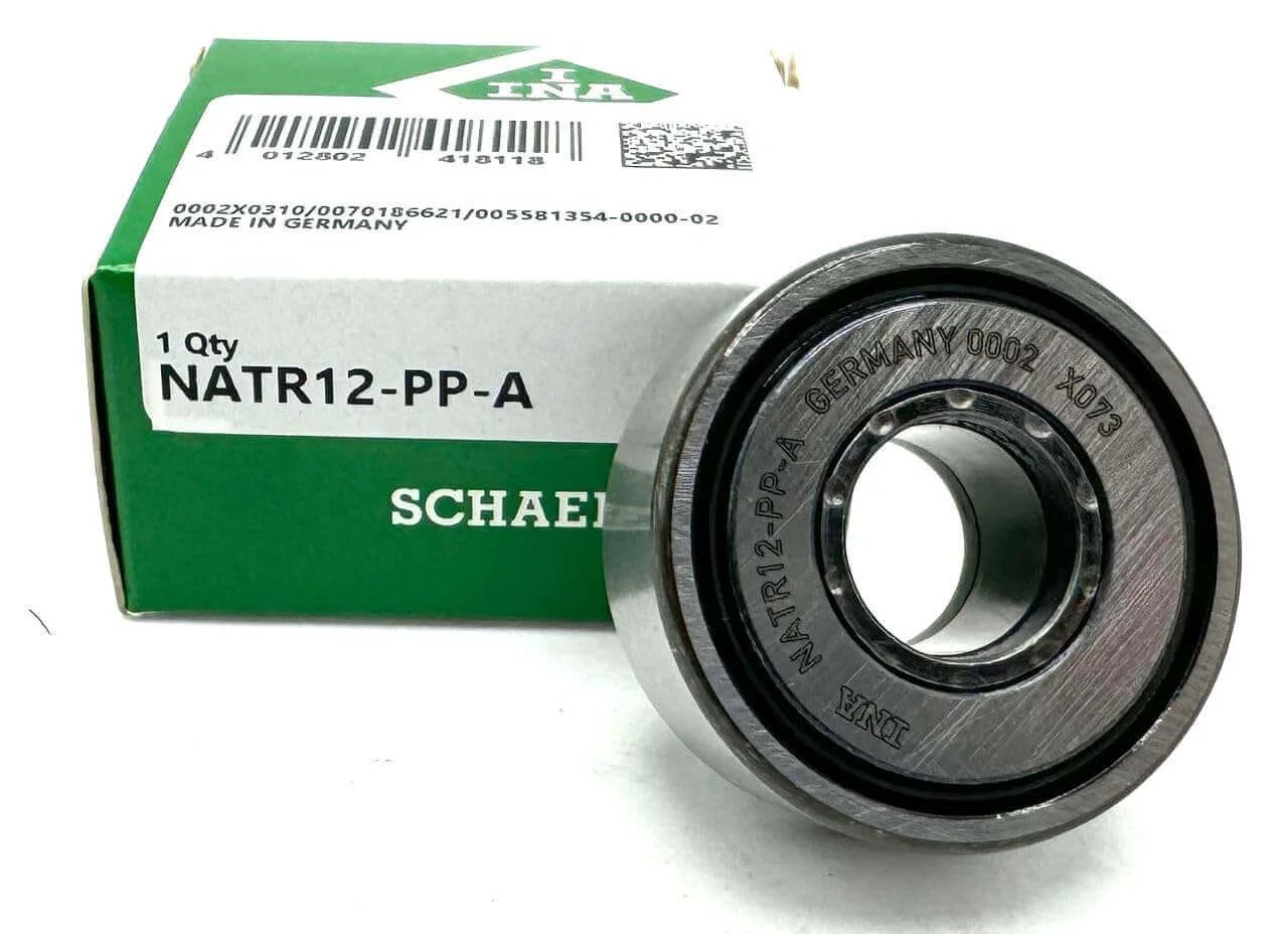 INA Germany NATR12 PP Yoke Type Track Roller Bearing 12X32X15 MM with packaging