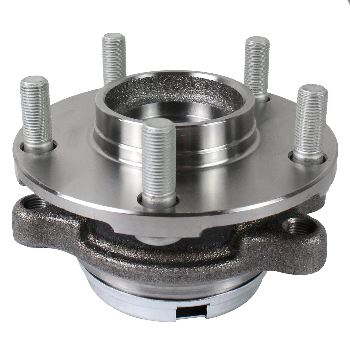 HA590125 AWD Front Wheel Bearing and Hub Assembly for Infiniti G25 G35 G37 Q40 Q50 Q60 Q70 Q70L QX50 QX70 EX FX and M Series, top view