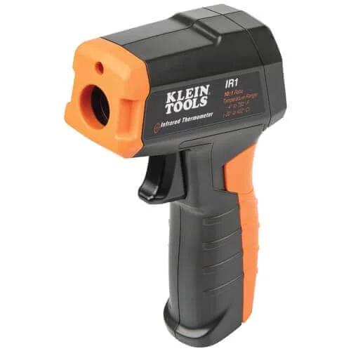 Infrared Thermometer and GFCI Receptacle Tester Kit, Non-Contact Digital Temperature Measurement tool, front view