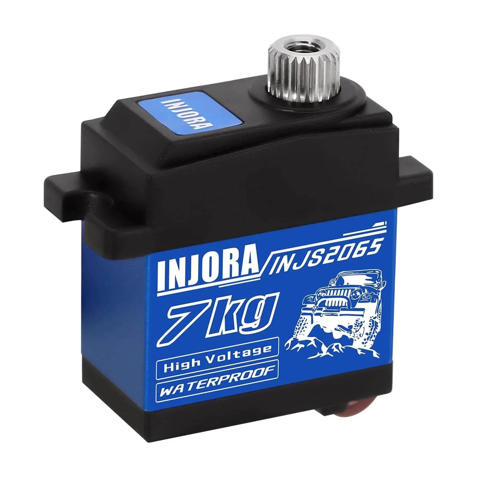 7KG 2065 Digital Servo Waterproof High Voltage Sub-Micro Shift Servo for TRX4 TRX6 SCX10 III 1/10 RC Crawler Car, 1PCS