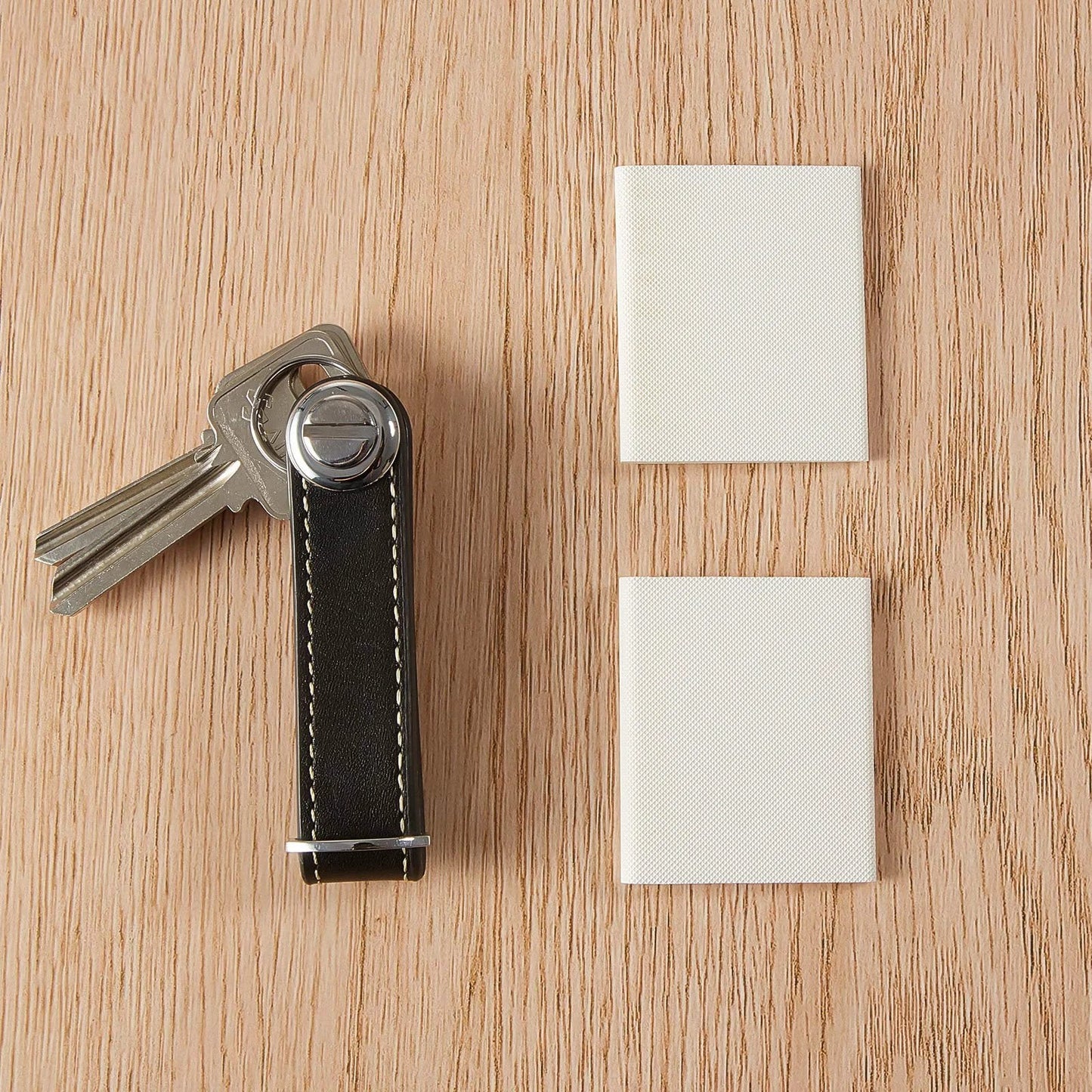 Self Adhesive Door Corner Seals For Weather Stripping And Draft Blocking White 8 Pack Fits Most Doors Easy Peel And Stick Sealing Foam with keys
