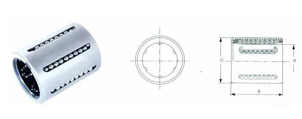 KH4060 40mm Ball Bushing 40x52x60 Linear Motion Bearing