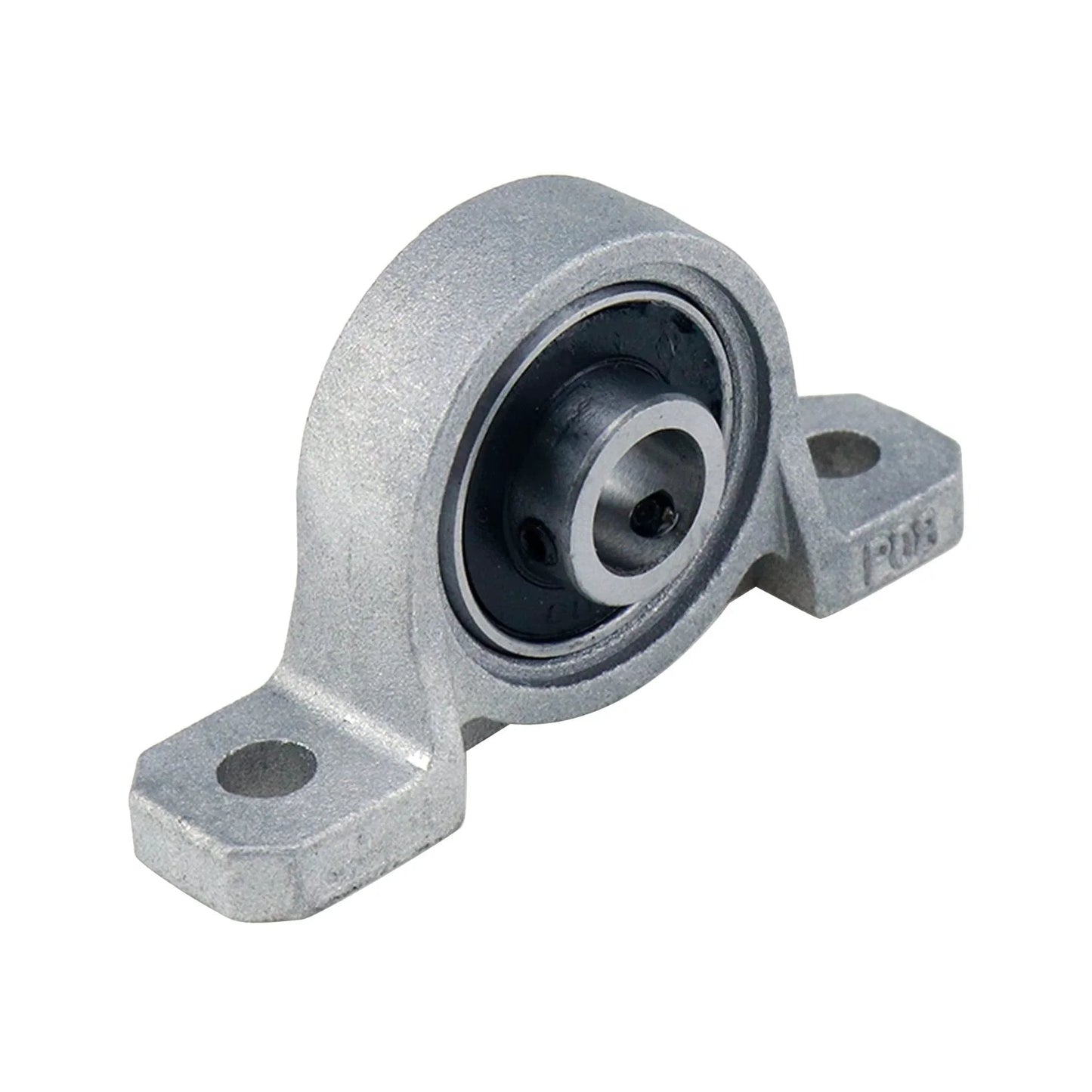 Four Pack KP08 Self Aligning Pillow Block Bearings 8mm Inner Diameter Mounted Flange Bearings Zinc Alloy Steel Vertical Mount