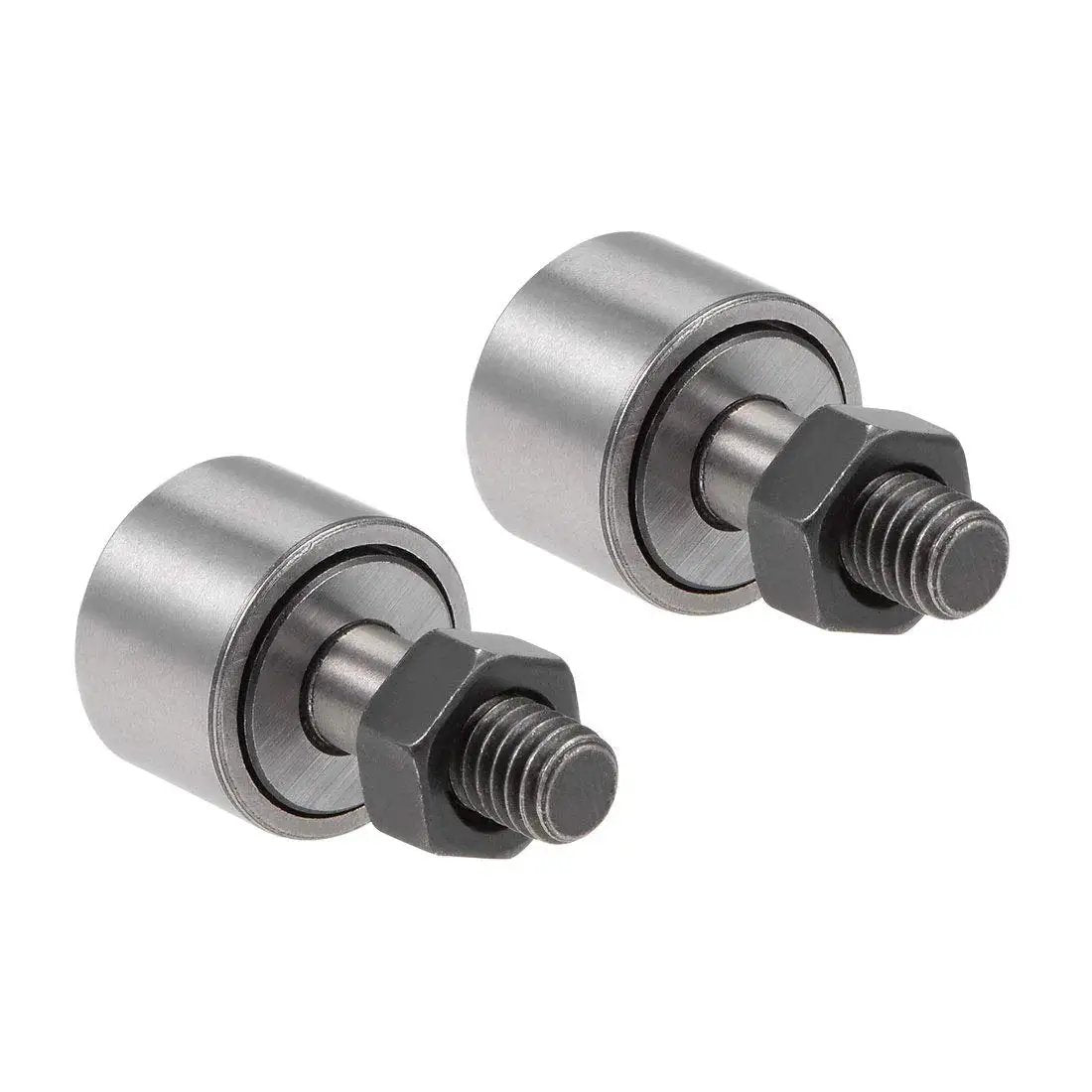 Heavy Duty Cam Follower With Needle Rollers KR16 16mm Dia 11mm Width M6 Stud 2 Pack Sealed For High Static And Dynamic Load As Cam And Track Bearing