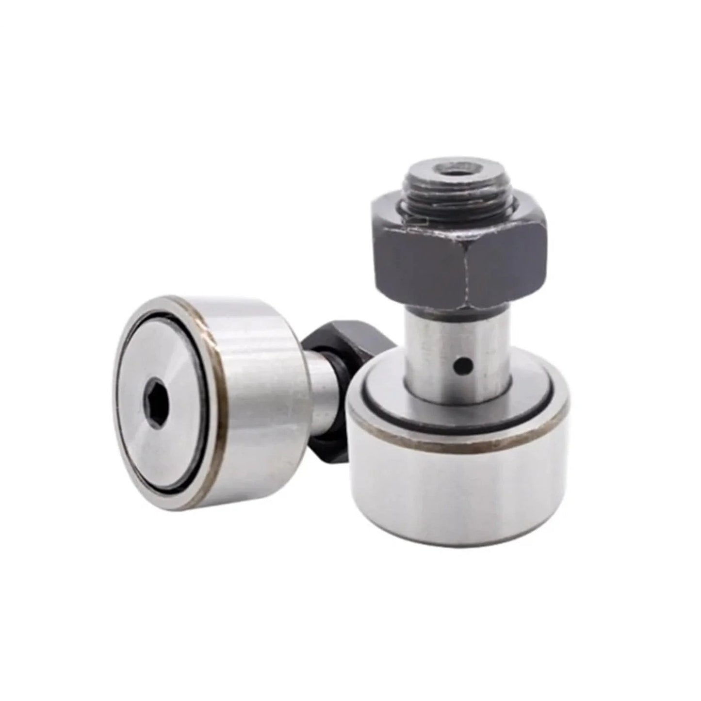 ✝️ 10pcs/lot KR40 CF18 Cam Follower Needle Roller Bearing Wheel and Pin Bearing CNC Router Track Roller, close-up view