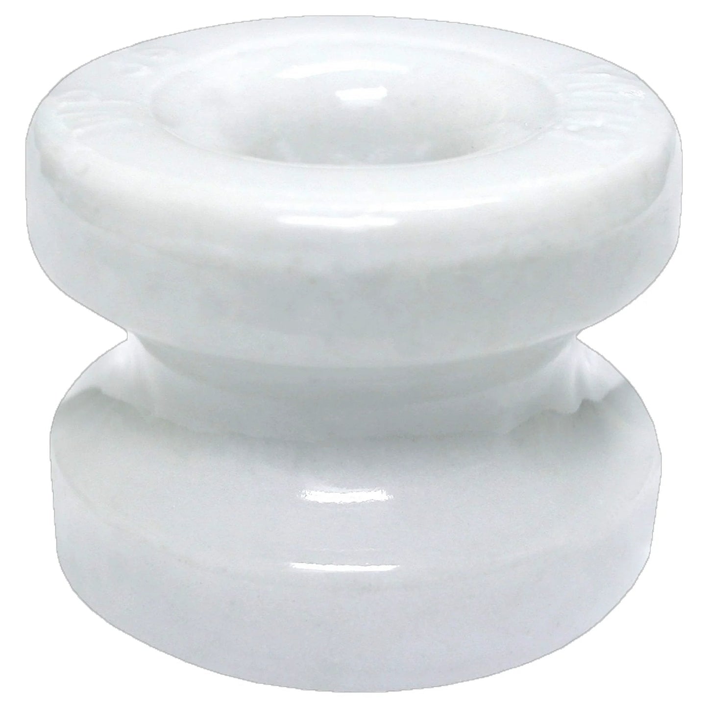 Large Ceramic Corner Post Insulator For Wood Posts That Prevents Energy Loss On Any Electric Fence WP36 Compatible with Fence Types