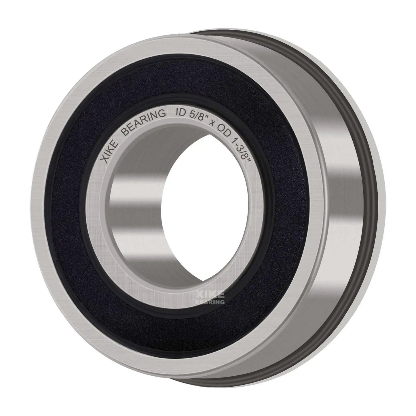 Close-up of a 4 Pack Lawn Mower Wheel Bearing Replacement Kit For John Deere JD AM118315 AM35443 Stens Chrome Steel Sealed Bearings.