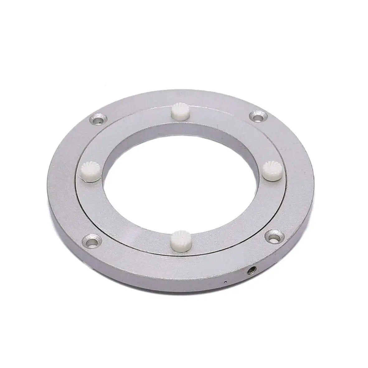 4.5 Inch Lazy Susan Bearing Turntable Bearing With Heavy Duty Aluminum Alloy For Quiet Smooth Rotation Ideal For Kitchen Cabinets
