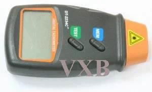 LCD Digital Photo Laser Tachometer Non Contact Tach RPM Measuring Tool
