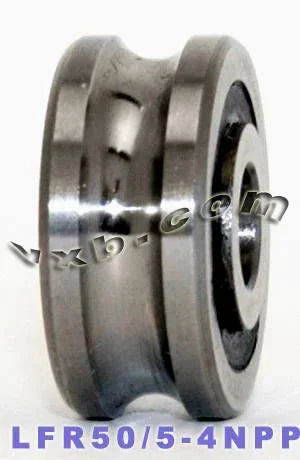 LFR50/5-4NPP 5mm ID x 4mm U-Groove Track Roller Bearing Track Bearing