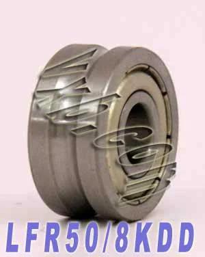 LFR50/8KDD 8mm ID x 6mm U-Groove Track Roller Bearing Track Bearing
