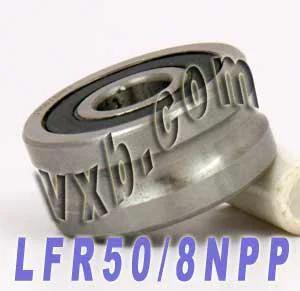LFR50/8NPP 8mm ID x 6mm U-Groove Track Roller Bearing Track Bearing