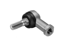 LHSA8 L-Style Right-Hand Threaded M8x1.25 Single 8mm Bore 41.5mm Height 48mm Length Die-Cast Zinc Housing Linear Slide Unit