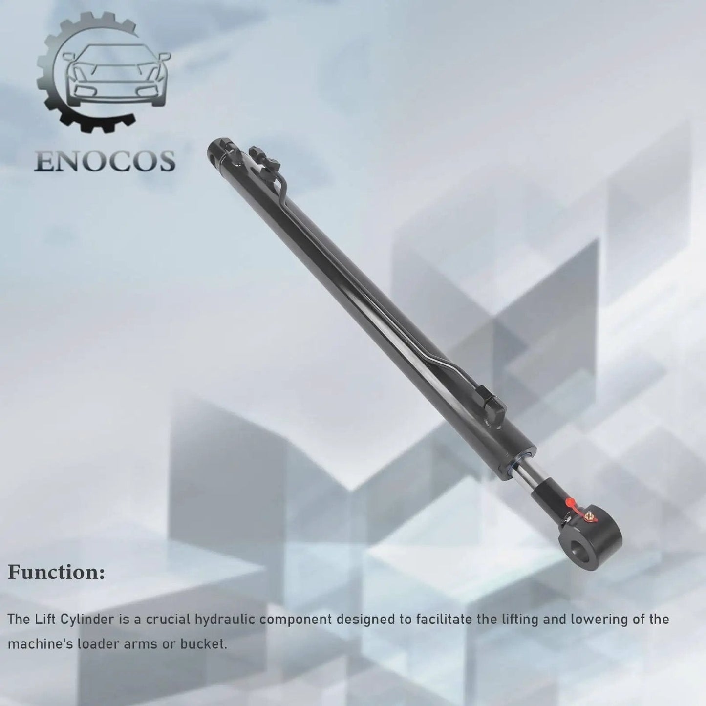 Beefed Up Heavy Duty Lift Arm Hydraulic Cylinder Replacement For Bobcat Skid Steer Loaders 753 763 Mustrod, 6812504 1003522009 6589259 Compatible
