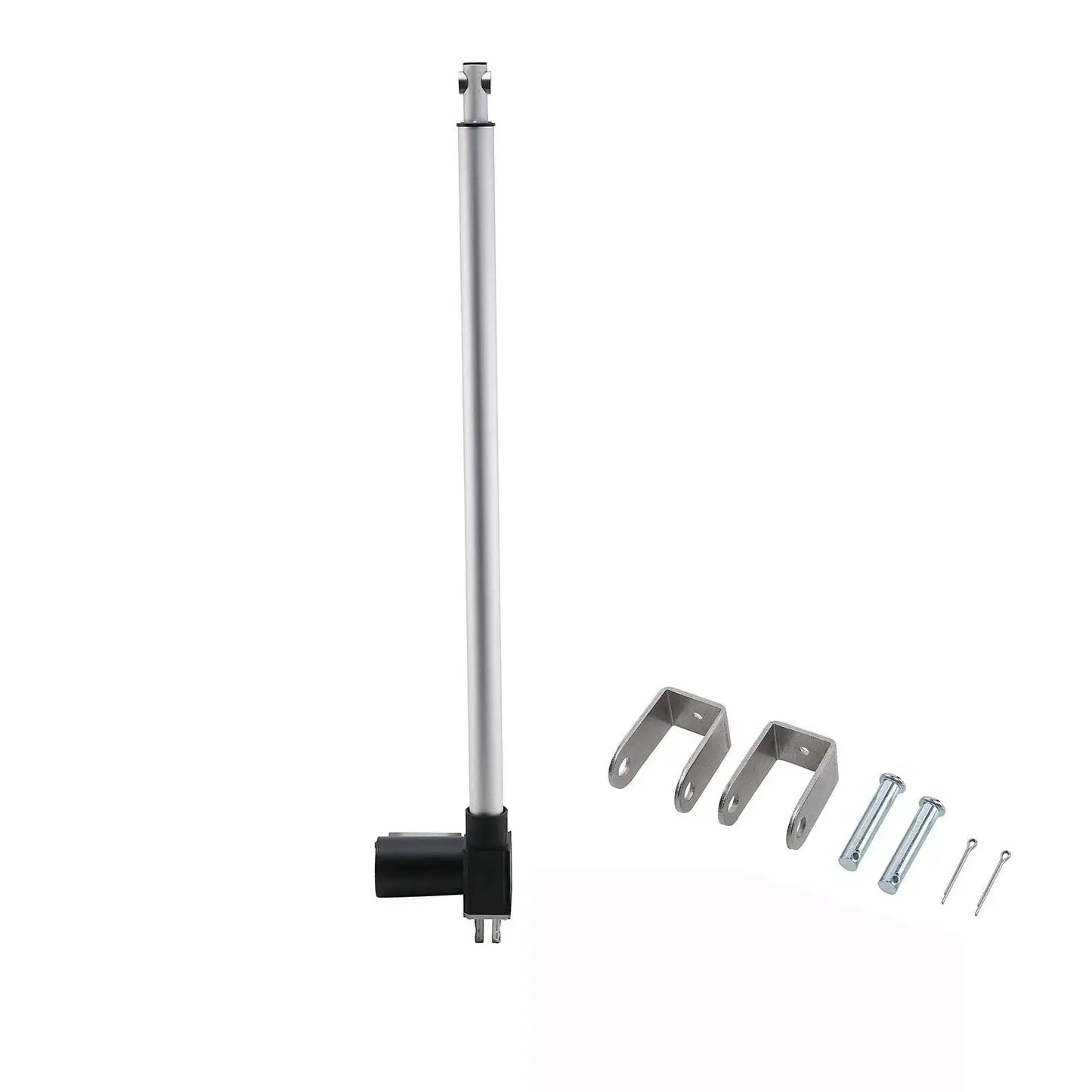 Heavy Duty Waterproof Linear Actuator 12V 6000N 1000mm Stroke with mounting brackets and pins visible