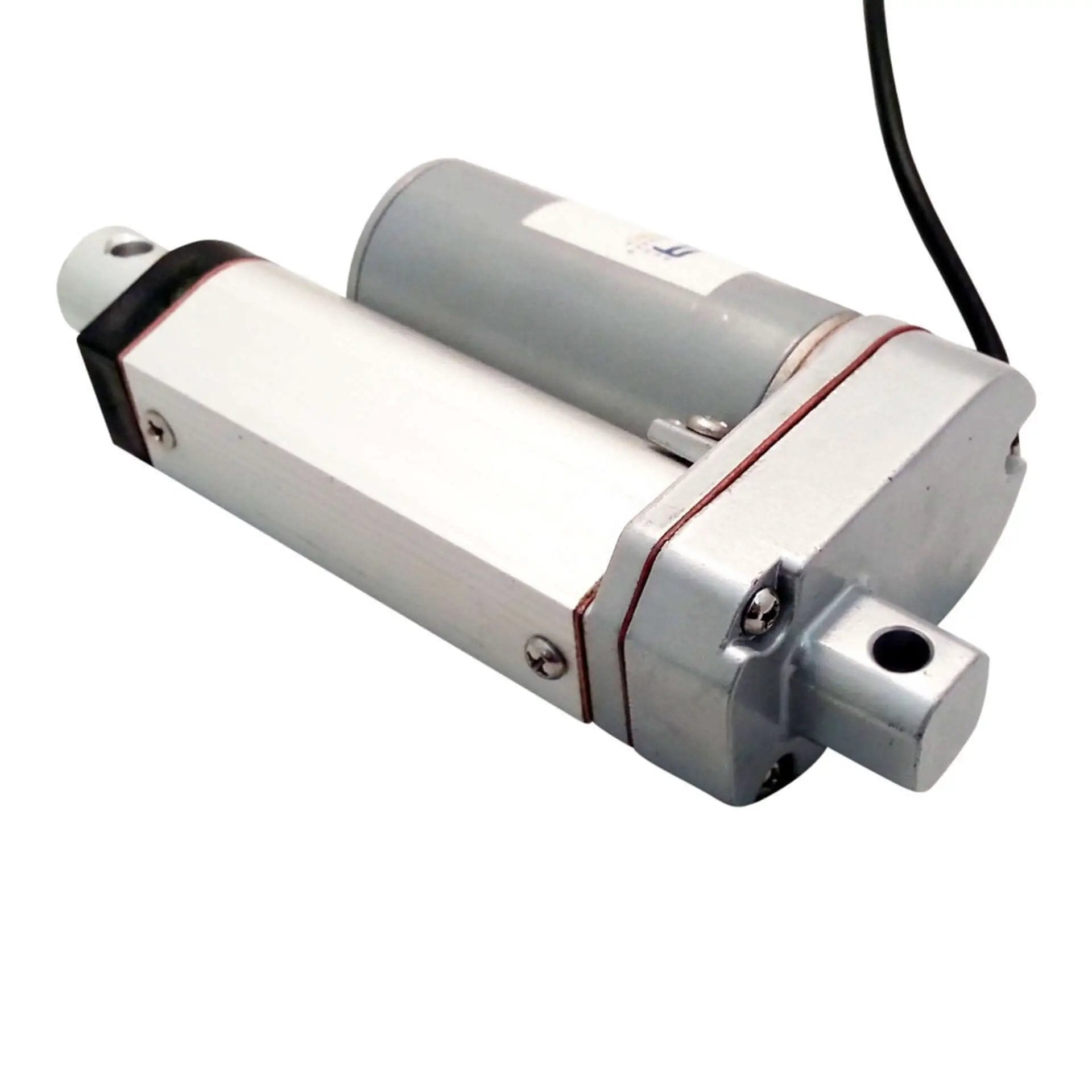 2 Inch Stroke Light Duty Linear Actuator 200 Lbs Dynamic Push Pull 400 Lbs Static Force 12 Volt DC IP54 Aluminum Shaft