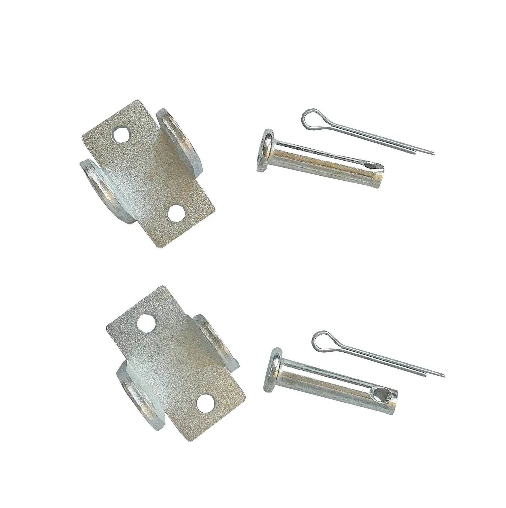 Mounting brackets and pins for Beefy 6 Inch Stroke Linear Actuator 12V DC With Built In Limit Switch and Mounting Brackets by SOViK
