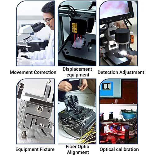 Linear Actuator Manual Sliding Table Stage Kit for 3D Printer CNC Router Aluminum Alloy Rail Guide High Precision Motion Axis in use
