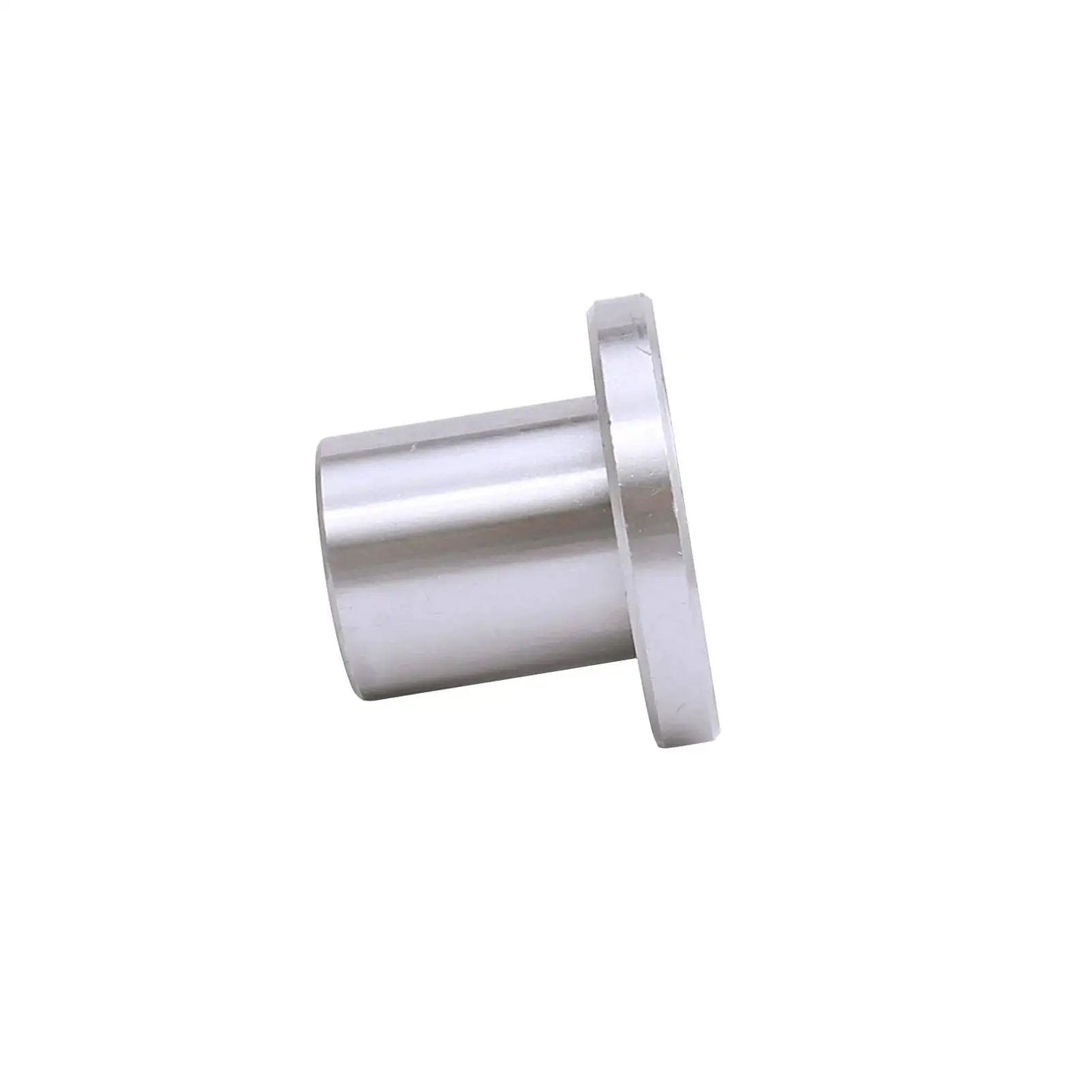 Side view of Round Flange Linear Ball Bearing LMF20UU Set Of 2 For 20mm Bore 32mm Outer Diameter And 42mm Length by FKG.