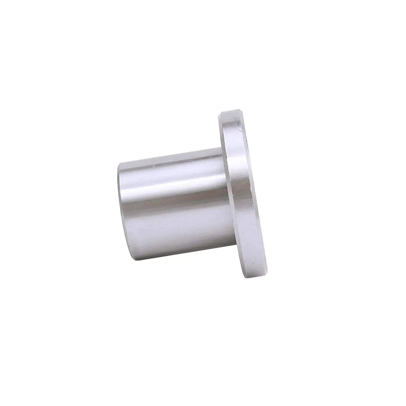 Side view of Round Flange Linear Ball Bearing LMF20UU Set Of 2 For 20mm Bore 32mm Outer Diameter And 42mm Length by FKG.