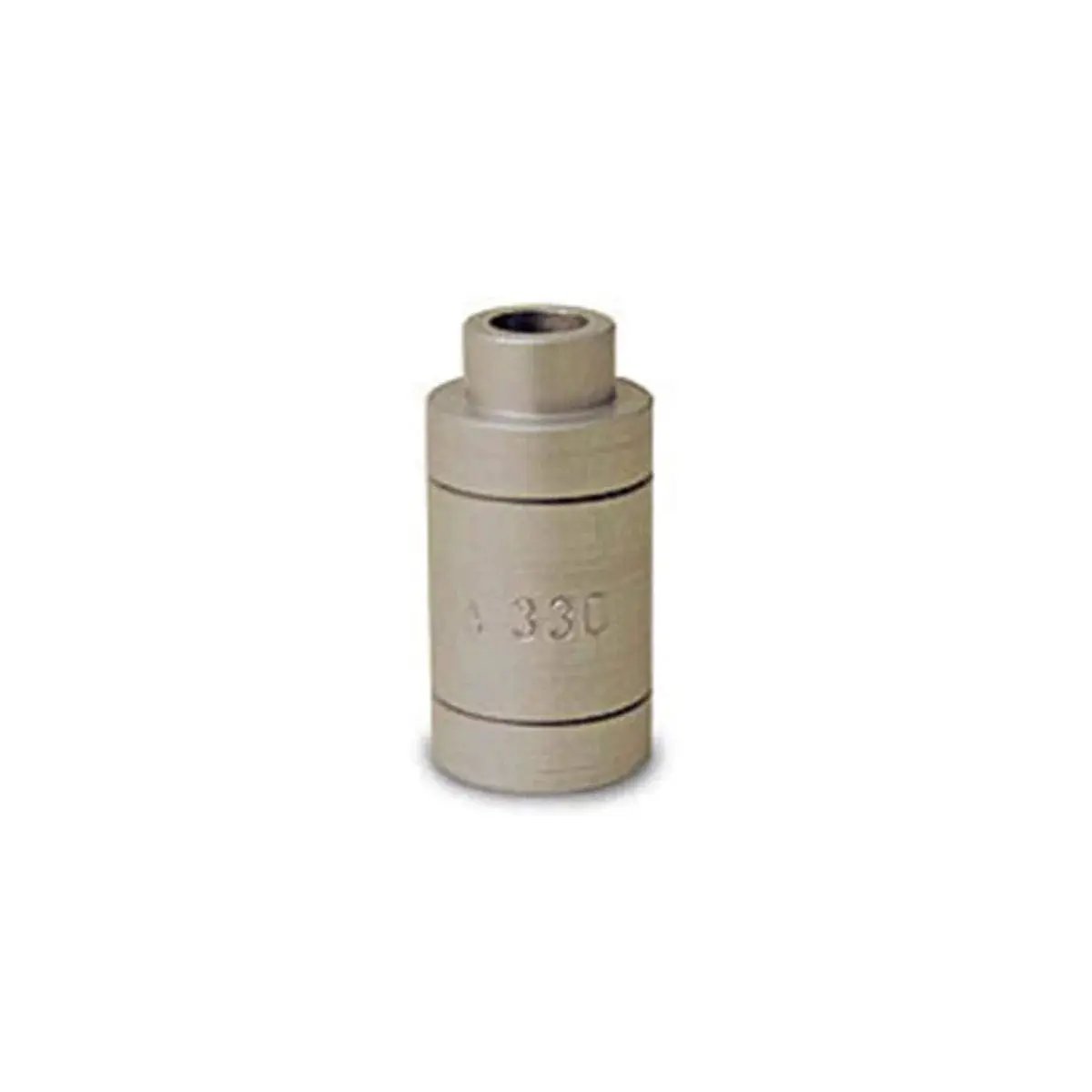 Lock-N-Load Headspace Gauge Bushing.400 for Hornady, metal cylinder for checking bottleneck cases, extends brass life and improves accuracy.