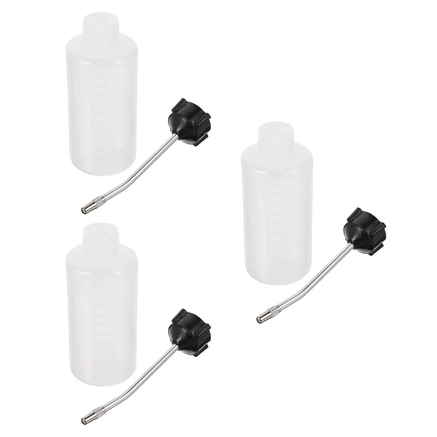 Long Mouth Nozzle Oil Bottles For Sewing Machines And Home Tools Three Pack Plastic Oiler Pots For Lubricating Machinery