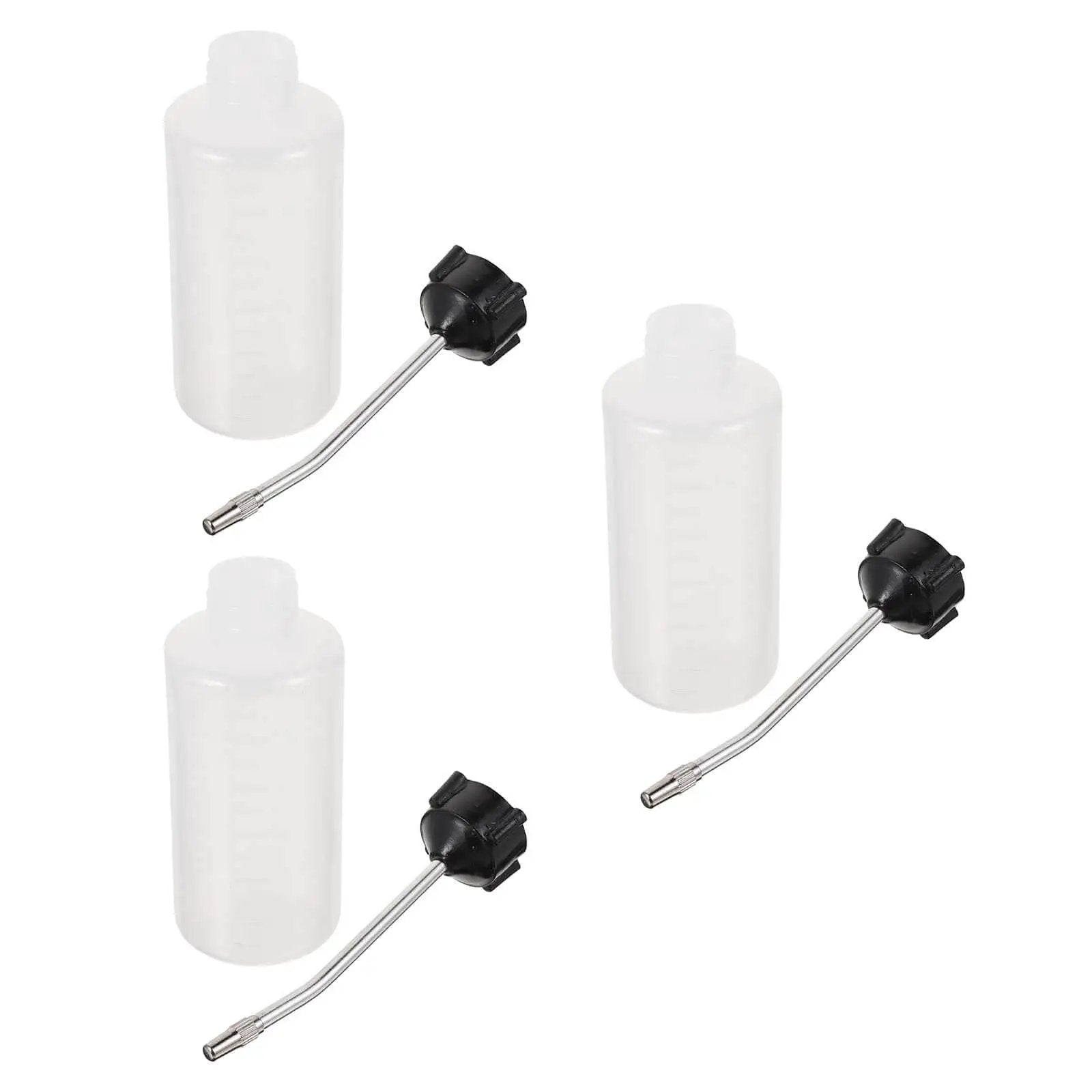 Long Mouth Nozzle Oil Bottles For Sewing Machines And Home Tools Three Pack Plastic Oiler Pots For Lubricating Machinery