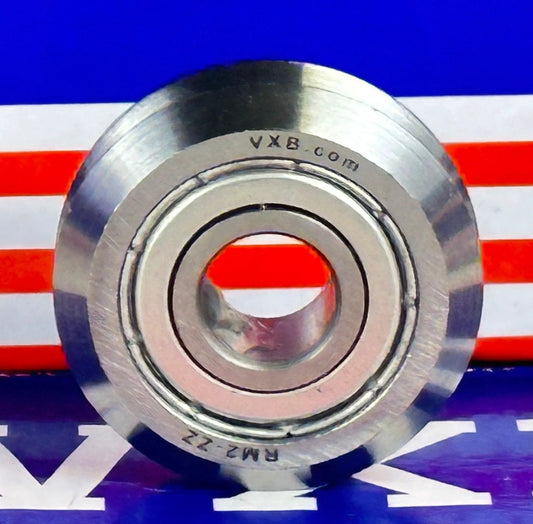 16-Pack RM2ZZ 3/8" V-Groove Guide Ball Bearings - Shielded W2ZZ