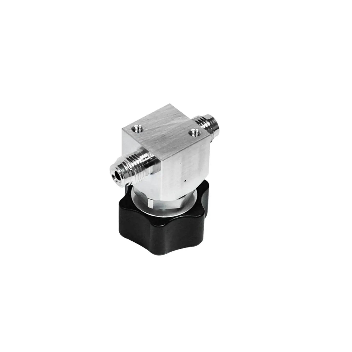 Low Pressure Diaphragm Check Valve Half Inch And Quarter Inch High Purity Manual Valve With ABS Body And Nitrile Seal on white