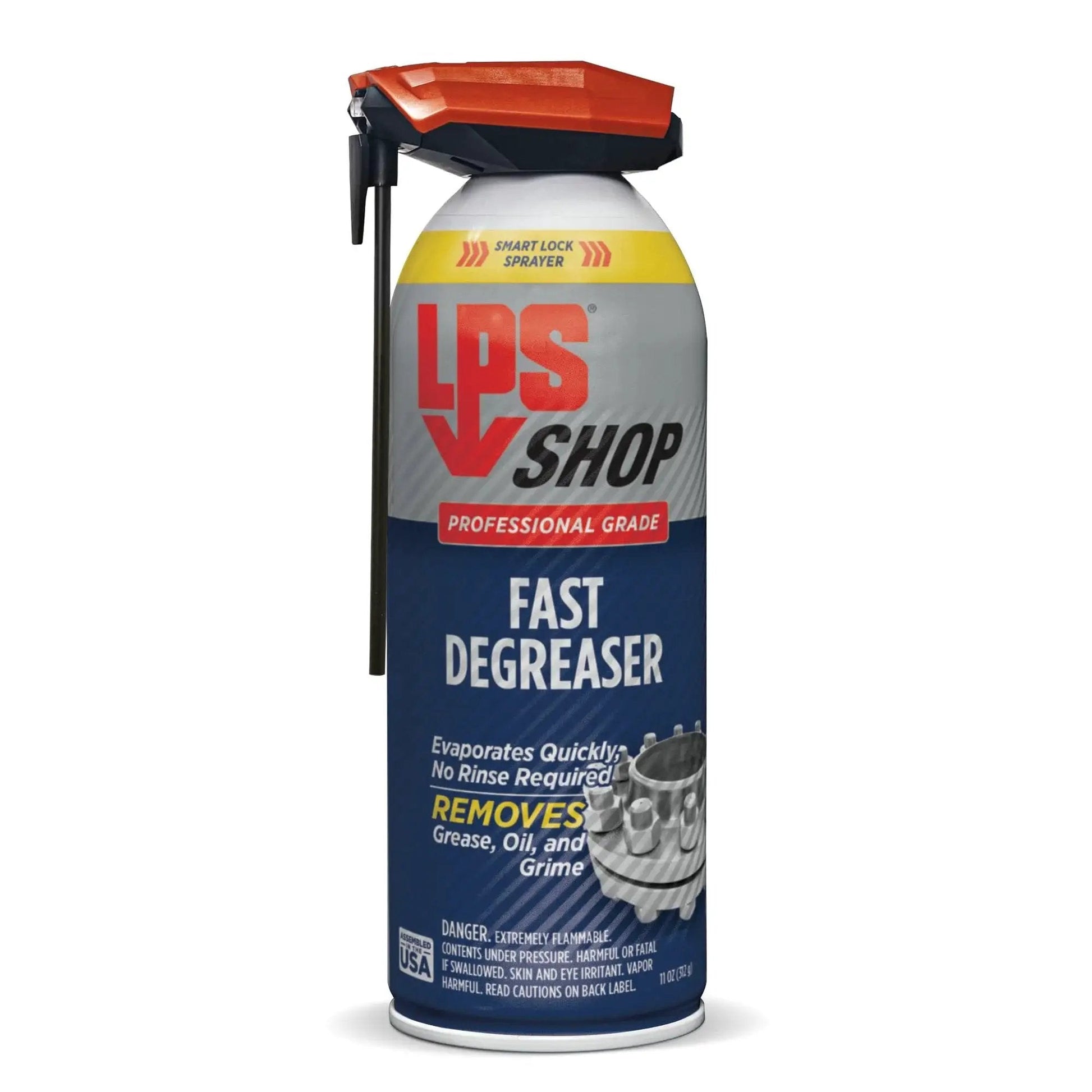 Fast Acting Degreaser for Machinery and Equipment Removes Grease Oil and Grime in a Snap Industrial Strength Cleaner can by LPS