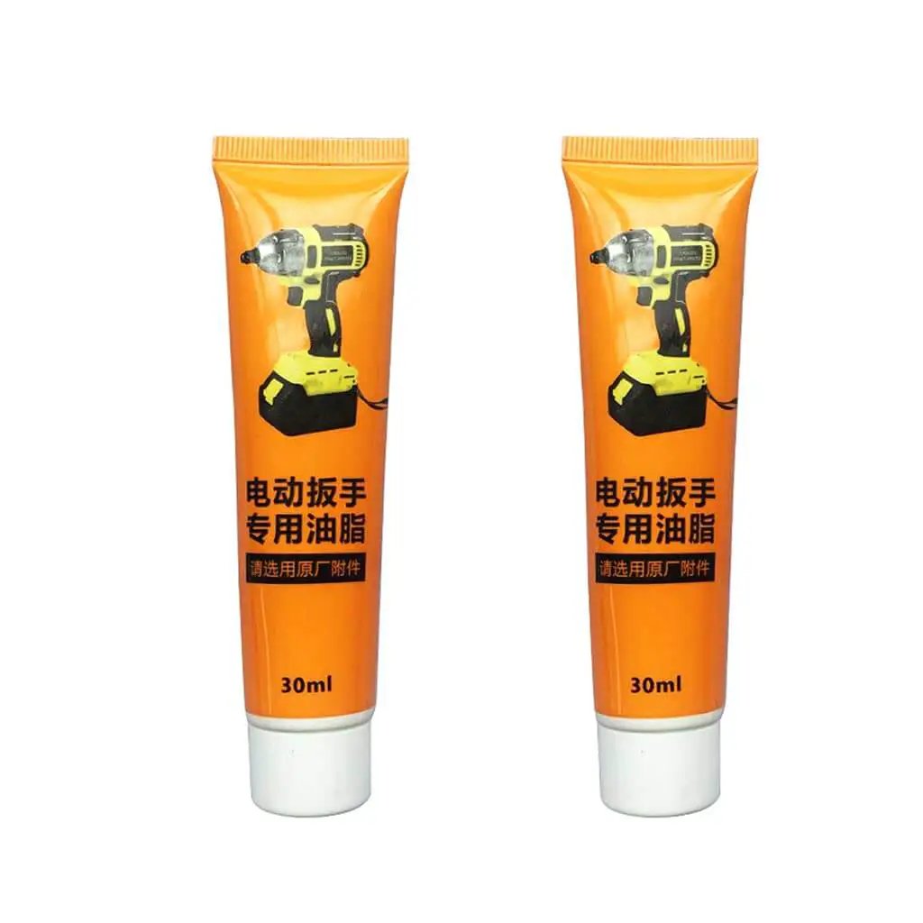 Two tubes of Multi-Purpose Lubricating Oil Grease For Electric Hammers Electric Tools And Coffee Machines Safe Use Lubricant 30ml